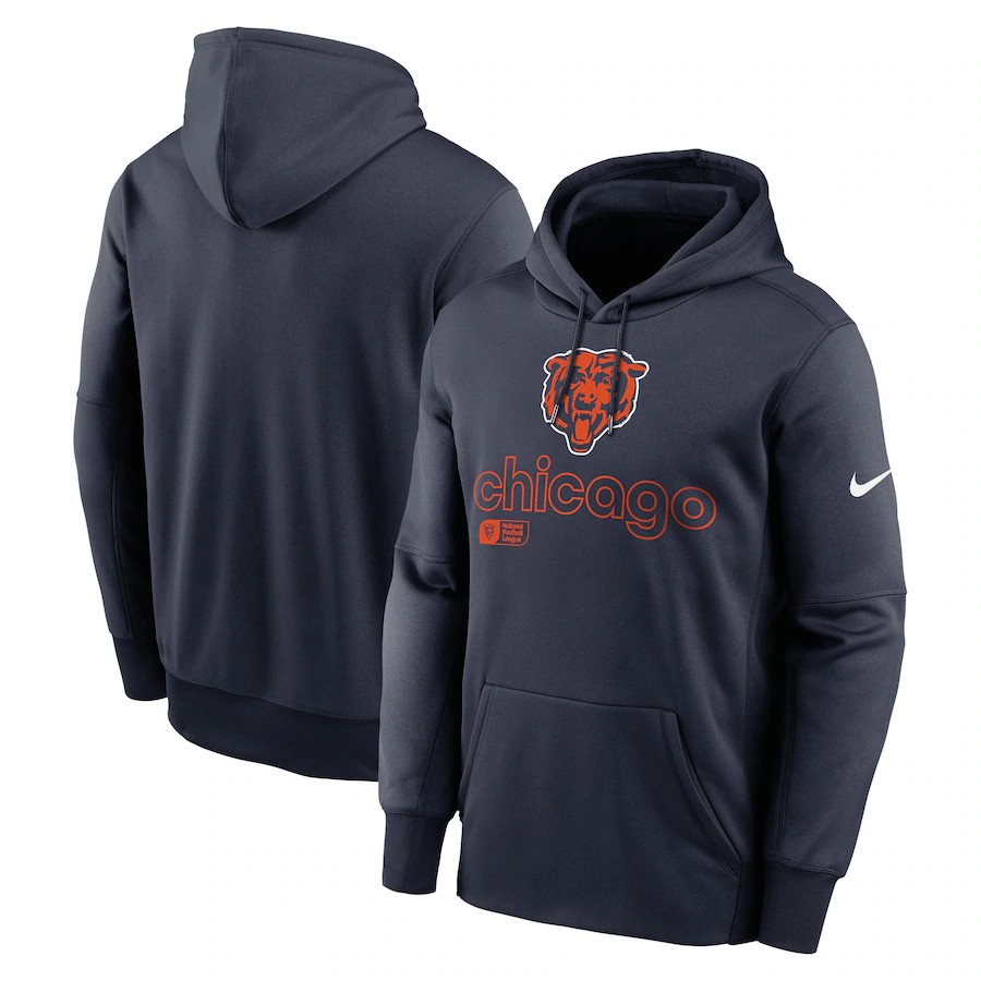 Men Chicago Bears style 983 NFL 2024 hoodie